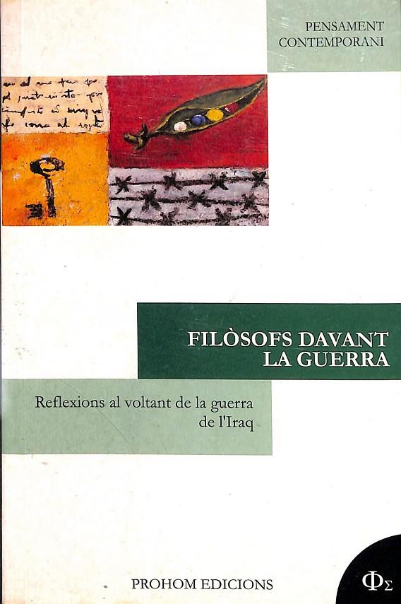 FILÒSOFS DAVANT LA GUERRA (CATALÁN) | A.A.V.V.