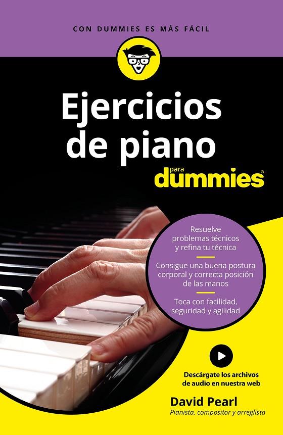 EJERCICIOS DE PIANO PARA DUMMIES | PEARL, DAVID