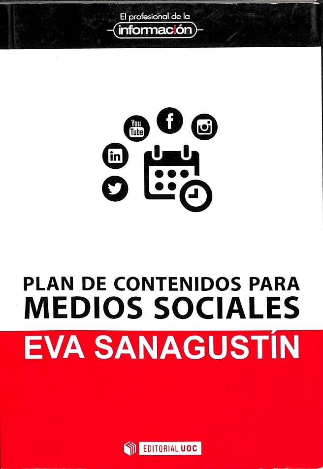 PLAN DE CONTENIDOS PARA MEDIOS SOCIALES | SANAGUSTÍN, EVA