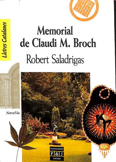 MEMORIAL DE CLAUDI M. BROCH (CATALÁN) | ROBERT SALADRIGAS
