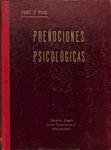 PROLEGÓMENOS A LA LÓGICA INCLUYENDO PRENOCIONES PSICOLÓGICAS | D. PEDRO FONT Y PUIG