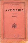 EL PENSAMIENTO DEL AVE - MARIA. 2ª PARTE. DE 1889 A 1901