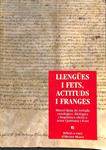 LLENGÜES I FETS, ACTITUDS I FRANGES. MISCEL.LÀNIA DE TREBALLS ETNOLÒGICS, FILOLÒGICS I LINGÜISTICS OFERTS A ARTUR QUINTANA I FONT (CATALÁN) | 9788488477552 | HECTOR MORET