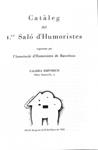 CATÀLEG DEL 1ER SALÓ D'HUMORISTES 1933 DE L'ASSOCIACIÓ D'HUMORISTES DE BARCELONA (CATALÁN). | SIN ESPECIFICAR