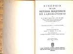 SINOPSIS DE LOS MÉTODOS BIOQUÍMICOS DE LABORATORIO | W.E. BRAY