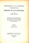 RIQUEZA DE LAS NACIONES TOMOS 1 Y 2 | ADAM SMITH
