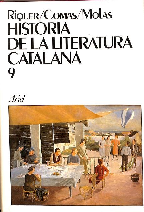 HISTORIA DE LA LITERATURA CATALANA VOL 9 | V.V.A.
