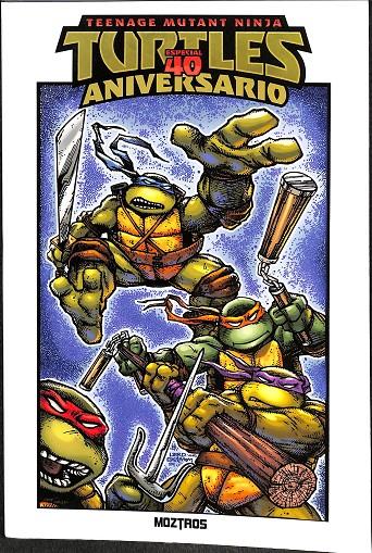 TEENAGE MUTANT NINJA TURTLES: ESPECIAL 40 ANIVERSARIO | KEVIN EASTMAN