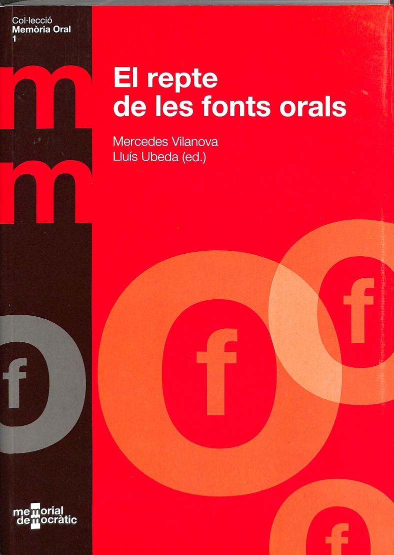 EL REPTE DE LESSS FONTS ORALS  (CATALÁN) | IRUWEURW | MERCEDES VILANOVA 