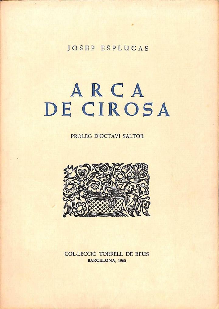 ARCA DE CIROSA (CATALÁN) | JOSEP ESPLUGAS