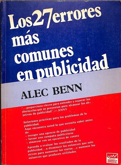 LOS 27 ERRORES MÁS COMUNES EN PUBLICIDAD | ALEC BENN