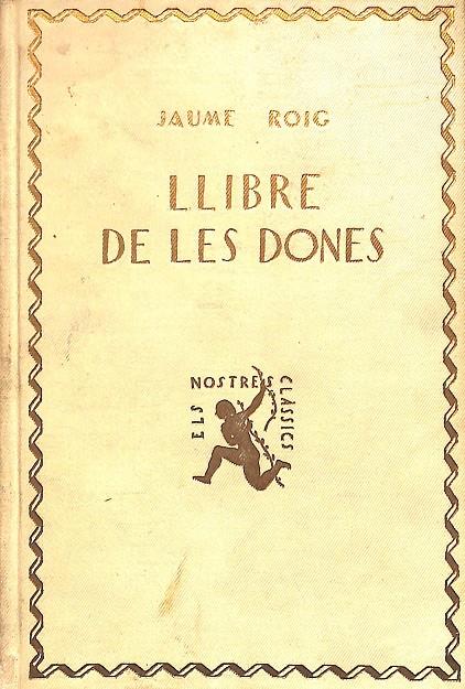LLIBRE DE LES DONES (CATALÁN) | JAUME ROIG