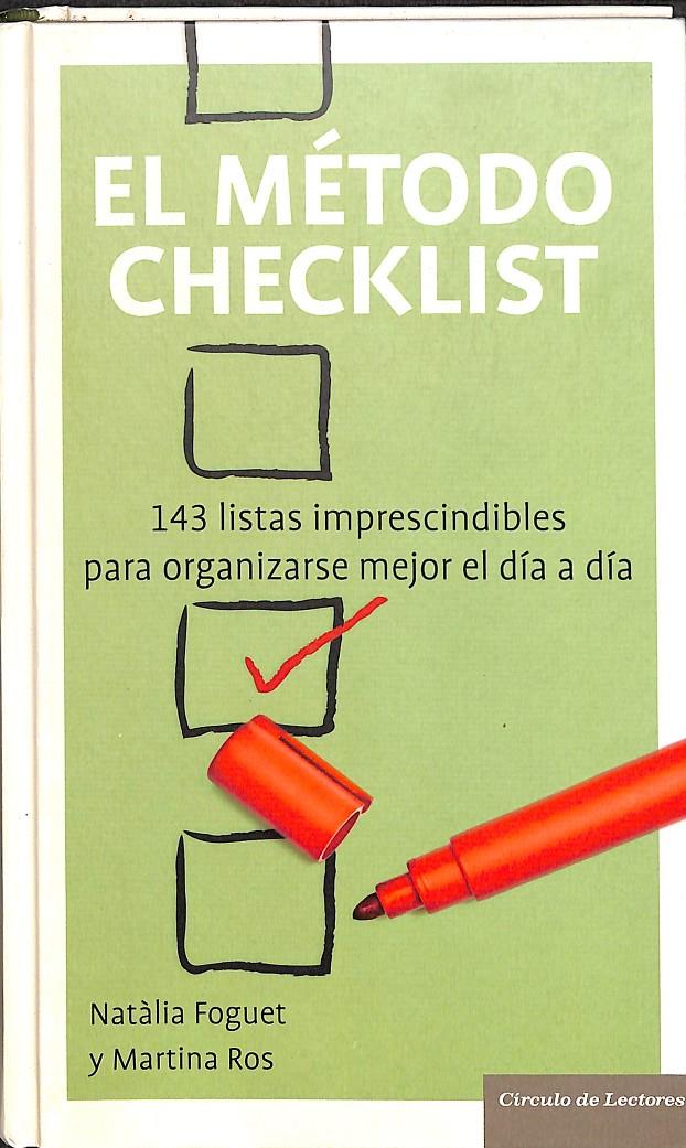 EL MÉTODO CHECKLIST | 9788467254006 | NATÀLIA FOGUET Y MARTINA ROS