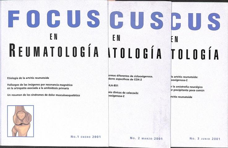 FOCUS EN REUMATOLOGIA (TOMOS 1,2,3)