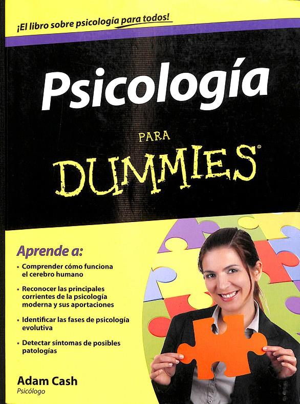 PSICOLOGÍA PARA DUMMIES | CASH, ADAM