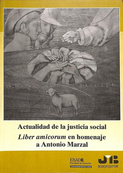 ACTUALIDAD DE LA JUSTICIA SOCIAL | 9788476988282 | MARZAL, ELIA