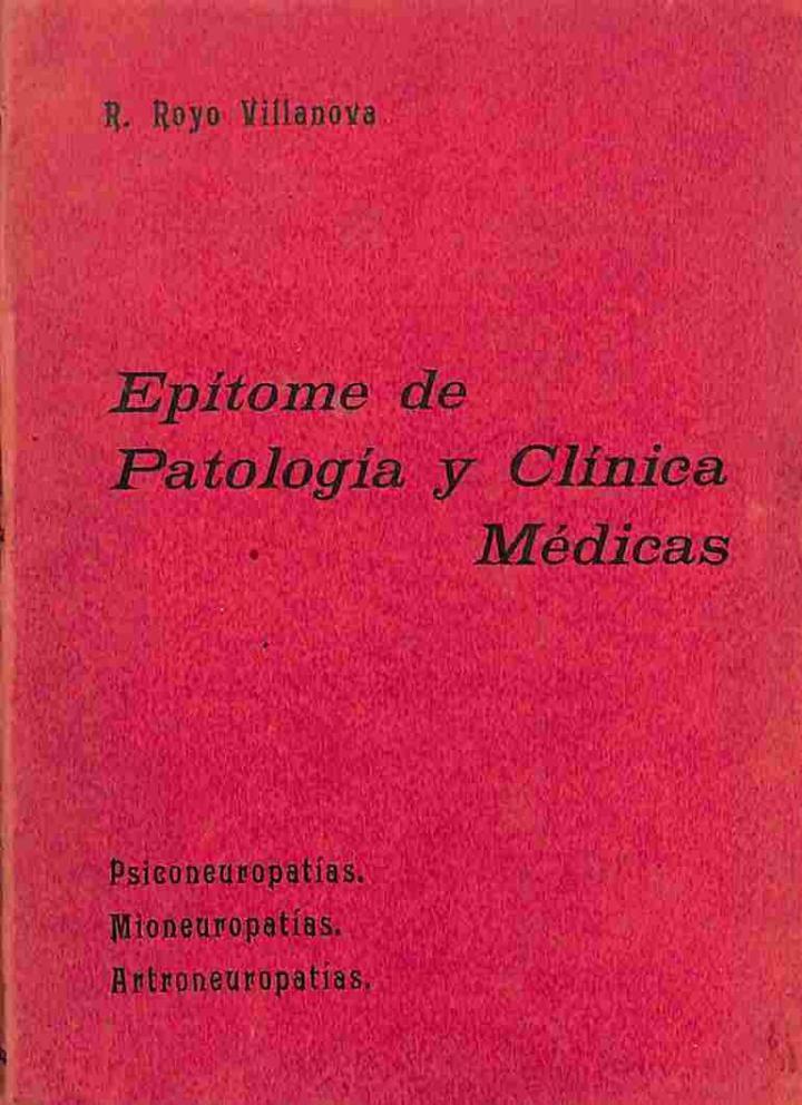 EPÍTOME DE PATOLOGÍA Y CLÍNICA MÉDICAS. TERCER CURSO | DR. RICARDO ROYO VILLANOVA