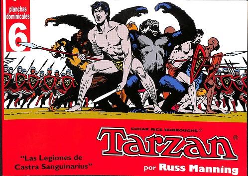 TARZAN - PLANCHAS DOMINICALES 6 | RUSS MANNING