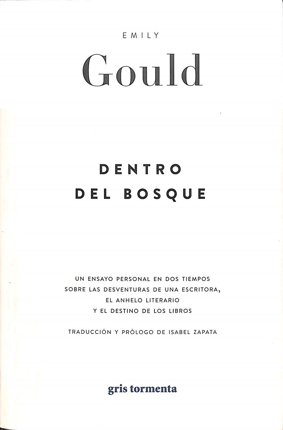 DENTRO DEL BOSQUE