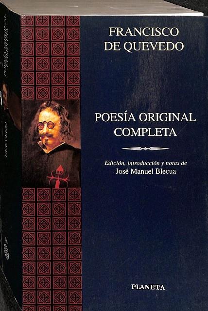 POESÍA ORIGINAL COMPLETA.  | JOSE MANUEL BLECUA
