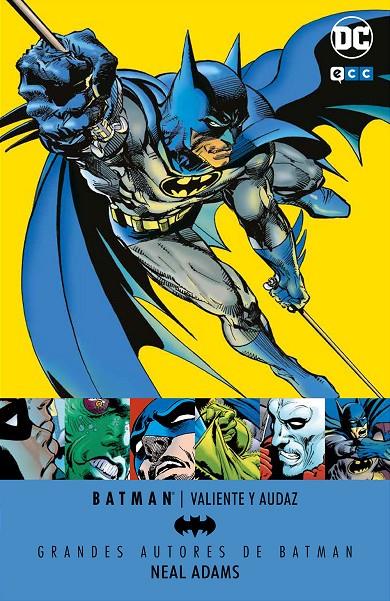 GRANDES AUTORES DE BATMAN: NEAL ADAMS - VALIENTE Y AUDAZ (DESCATALOGADO) | HANEY, BOB/BATES, CARY/DORFMAN, LEO/FRIEDRICH, MIKE
