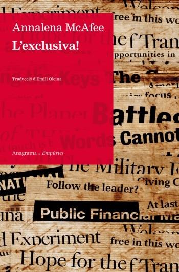 L'EXCLUSIVA (CATALÁN) | MCAFEE, ANNALENA