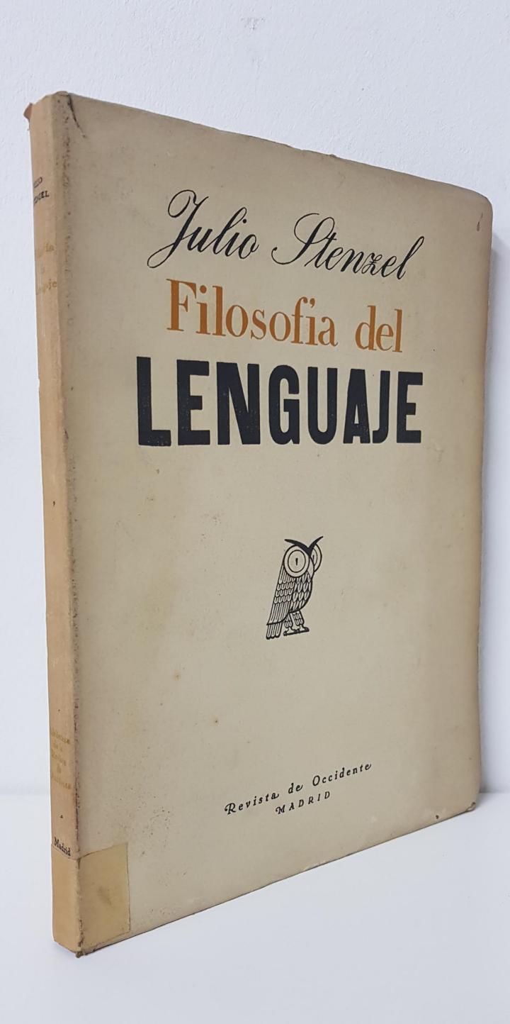 FILOSOFÍA DEL LENGUAJE | JULIO STENZEL