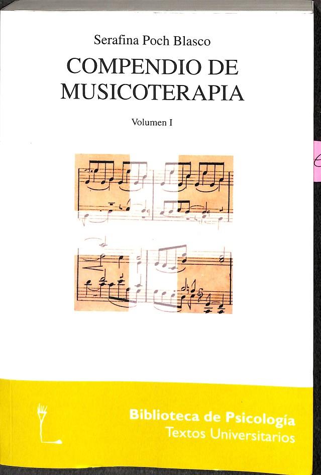 COMPENDIO DE MUSICOTERAPIA VOLUM I | SERAFINA POCH BLASCO