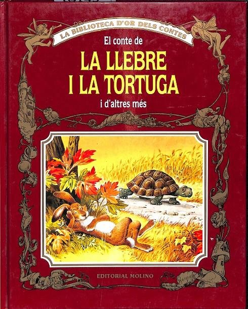 LA LLEBRE I LA TORTUGA I D'ALTRES MÉS (LA BIBLIOTECA D'OR DELS CONTES) (CATALÁN)  | TEXTOS DE PETER HOLEINONE