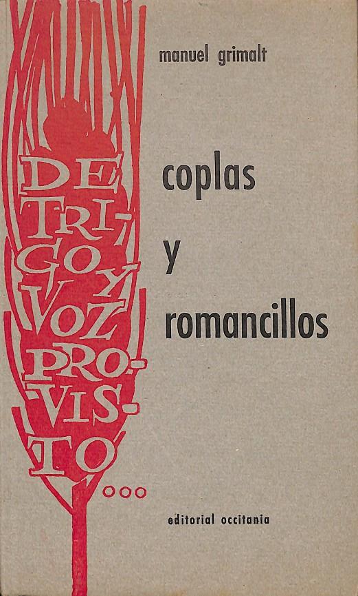 COPLAS Y ROMANCILLOS | MANUEL GRIMALT