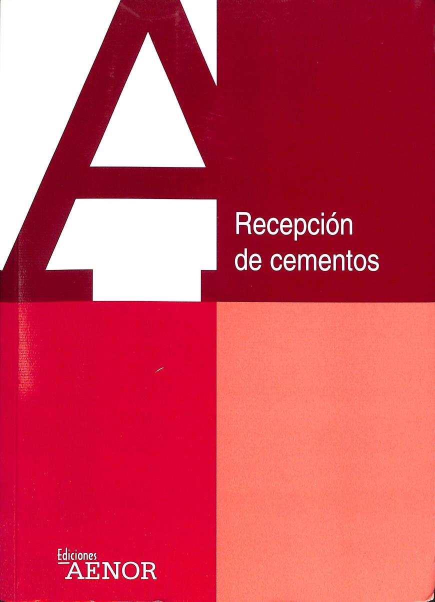 RECPCIÓN DE CEMENTOS | 9788481433937 | VARIOS