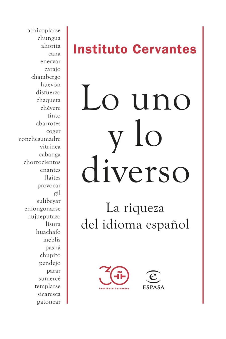 LO UNO Y LO DIVERSO | 9788467061970 | INSTITUTO CERVANTES