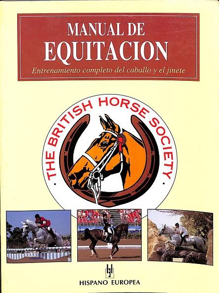 MANUAL DE EQUITACIÓN | THE BRITISH HORSE SOCIETY