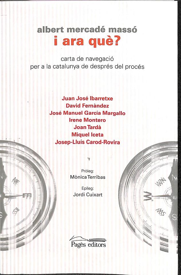 I ARA QUÈ? (CATALÁN) | 9788413031224 | MERCADÉ MASSÓ, ALBERT