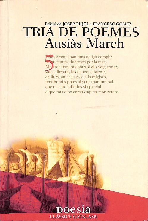 TRIA DE POEMES D'AUSIÀS MARCH (CATALÁN) | MARCH, AUSIÀS