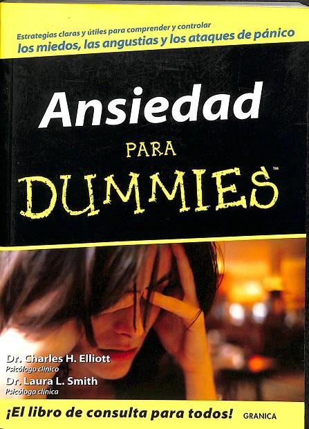ANSIEDAD PARA DUMMIES | DR.CHARLES H.ELLIOTT- DR.LAURA L.SMITH