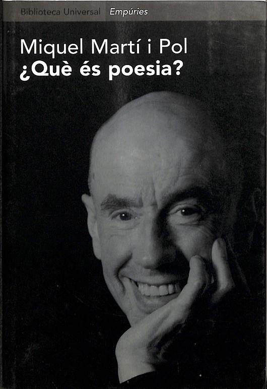 ¿QUÈ ÉS POESIA? (CATALÁN) | MARTÍ I POL, MIQUEL