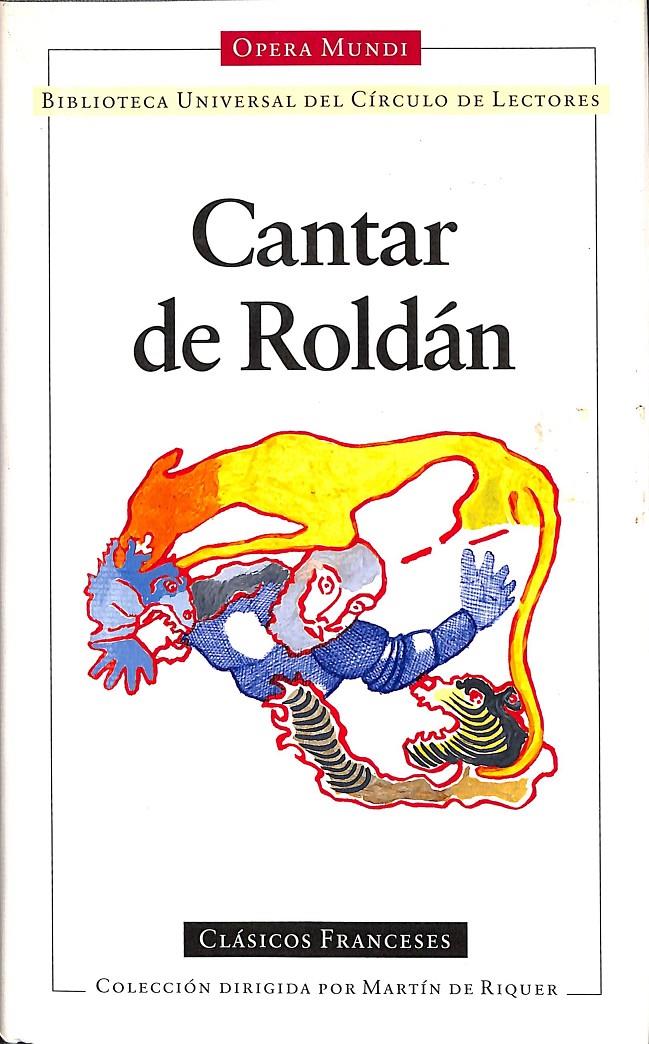 CANTAR DE ROLDÁN - OPERA MUNDI | 9788422654544 | MARTÍN DE RIQUER
