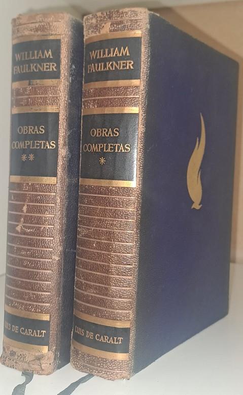 WILLIAM FAULKNER - OBRAS COMPLETAS TOMOS 1 Y 2 | WILLIAM FAULKNER