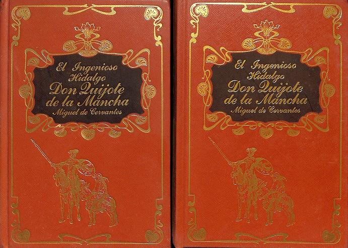EL INGENIOSO HIDALGO DON QUIJOTE DE LA MANCHA 2 VOL | MIGUEL DE CERVANTES
