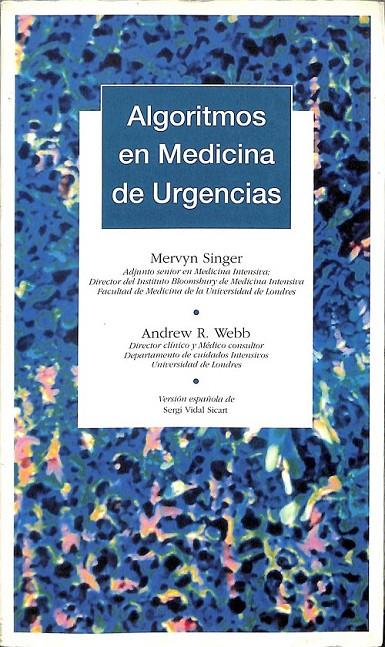 ALGORITMOS EN MEDICINA DE URGENCIAS  | MERVYN SINGER