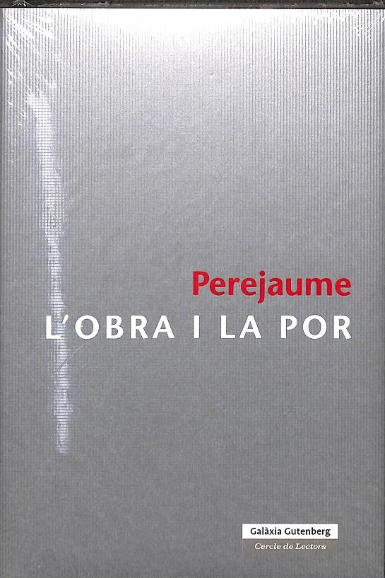 L'OBRA I LA POR (CATALÁN) | 9788481096873 | "PEREJAUME "