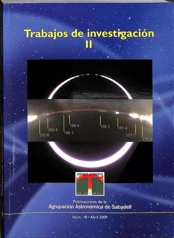 TRABAJOS DE INVESTIGACIÓN II | 9788461300853 | CATALÁN RUIZ, SILVIA