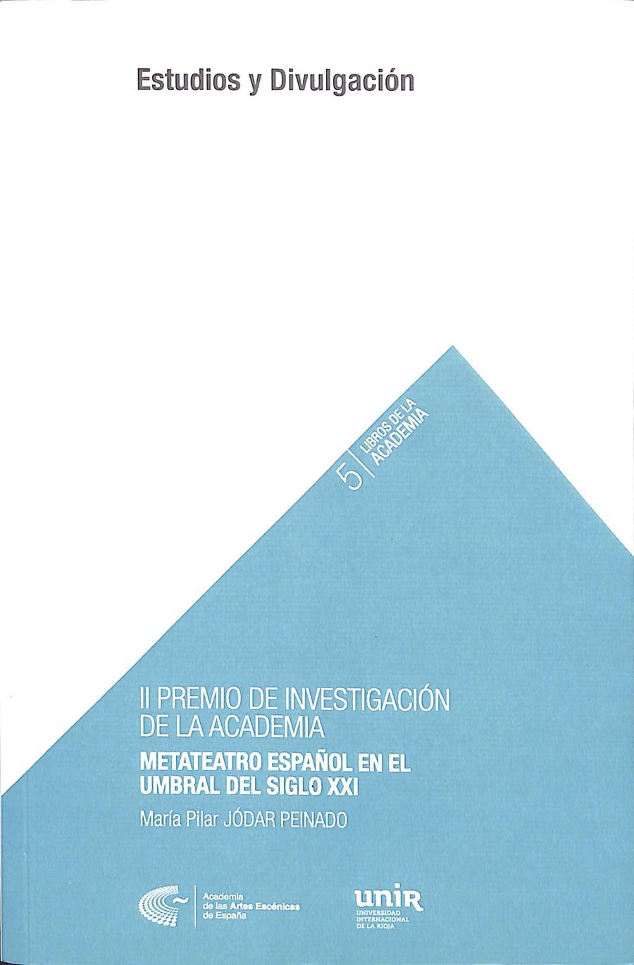 II PREMIO DE INVESTIGACIÓN DE LA ACADEMIA | 9788494485886 | JÓDAR PEINADO, MARIA PILAR