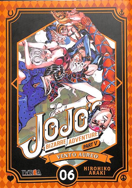 JOJOS BIZARRE ADVENTURE VENTO AUREO N 06 | 9788418271168 | ARAKI HIROHIKO
