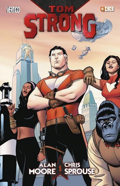 TOM STRONG LIBRO 01 (DE 3) | MOORE, ALAN/SPROUSE, CHRIS/FRANK, GARY/JOHNS, GEOFF/WEISS, ALAN