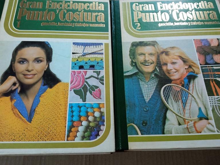 GRAN ENCICLOPEDIA PUNTO Y COSTURA 2 VOL ( Nº 1 Y 2)