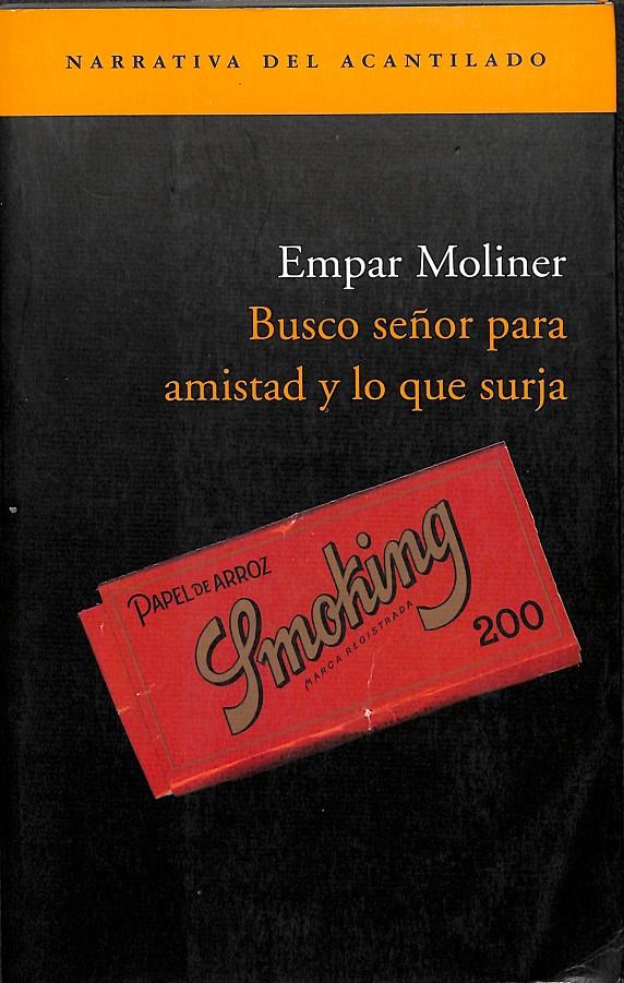 BUSCO SEÑOR PARA AMISTAD Y LO QUE SURJA | 9788496489011 | MOLINER, EMPAR