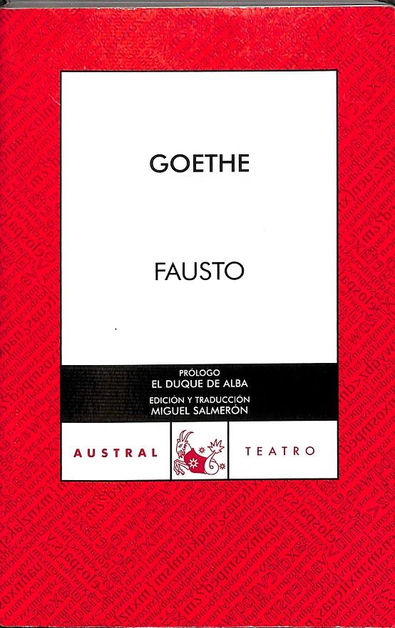 FAUSTO | 9788467024043 | GOETHE, JOHANN WOLFGANG VON