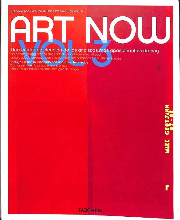 ART NOW VOL 3 (CASTELLANO) | HANS WERNER HOLZWARTH